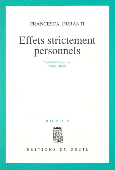 Effets strictement personnels (9782020120920-front-cover)