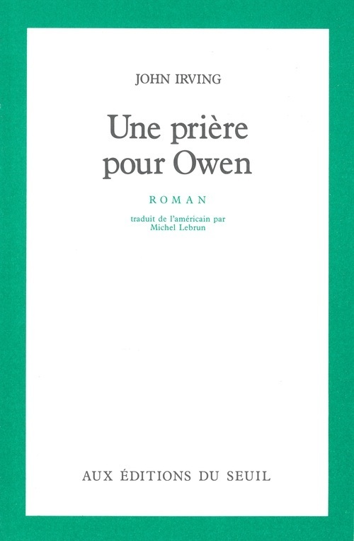 Une prière pour Owen (9782020107129-front-cover)