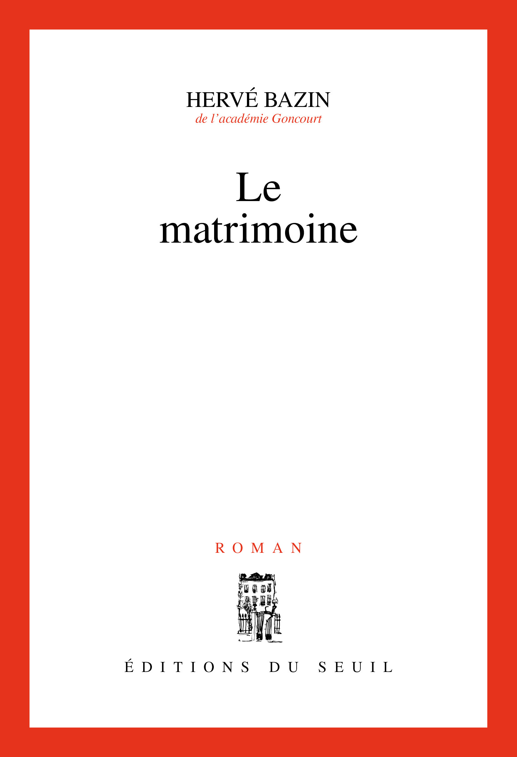 Le Matrimoine (9782020133401-front-cover)