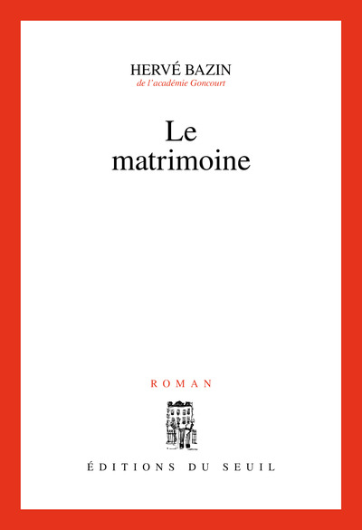 Le Matrimoine (9782020133401-front-cover)