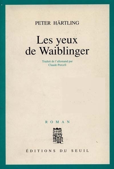 Les Yeux de Waiblinger (9782020129244-front-cover)