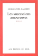 Les Successions amoureuses (9782020123150-front-cover)