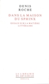 Dans la maison du Sphinx. Essais sur la matière littéraire (9782020135368-front-cover)