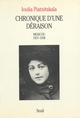Chronique d'une déraison. Moscou (1937-1938) (9782020128728-front-cover)