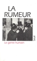 La Genre humain, n° 05, Le Rumeur (9782020134194-front-cover)