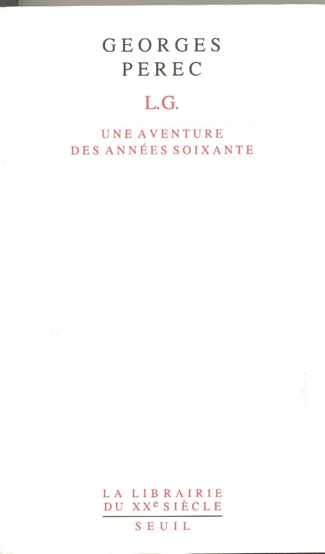 L.G. Une aventure des années soixante (9782020191166-front-cover)