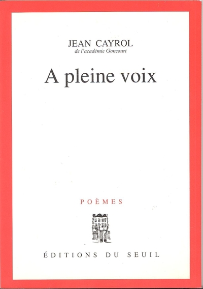 A pleine voix (9782020147095-front-cover)