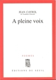 A pleine voix (9782020147095-front-cover)