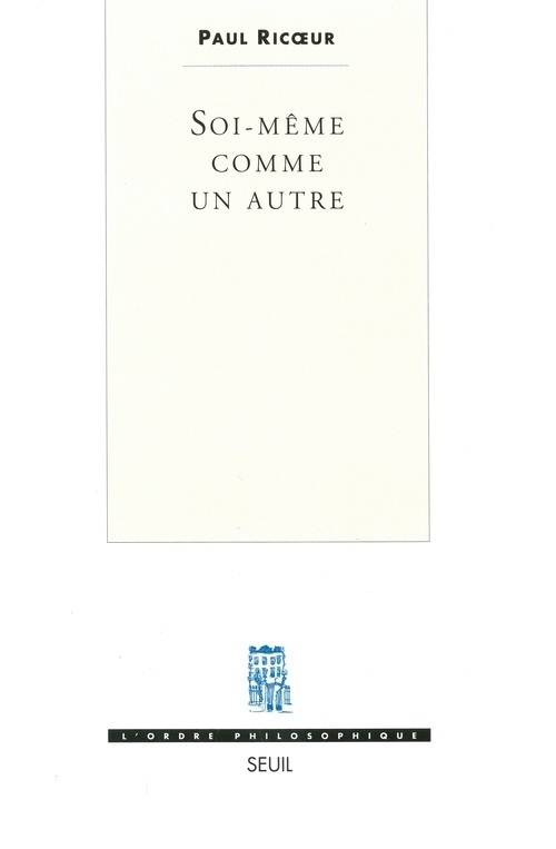 Soi-même comme un autre (9782020114585-front-cover)