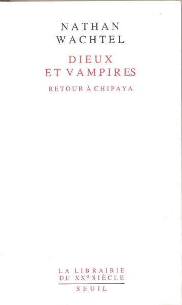 Dieux et Vampires. Retour à Chipaya (9782020111768-front-cover)