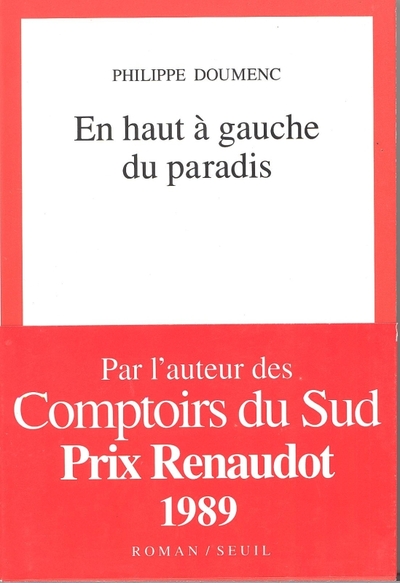 En haut à gauche du paradis (9782020164726-front-cover)
