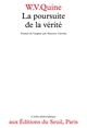 La Poursuite de la vérité (9782020127646-front-cover)