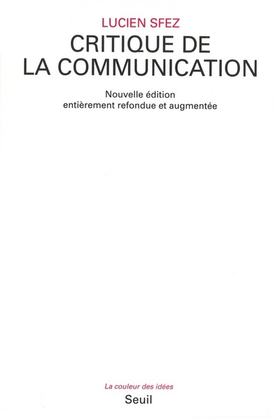 Critique de la communication (9782020126632-front-cover)
