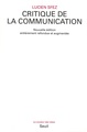 Critique de la communication (9782020126632-front-cover)