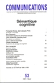 Communications, n° 53, Sémantique cognitive (9782020131872-front-cover)