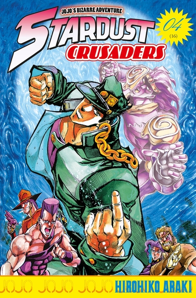 Jojo's - Stardust Crusaders T04 (9782759509447-front-cover)