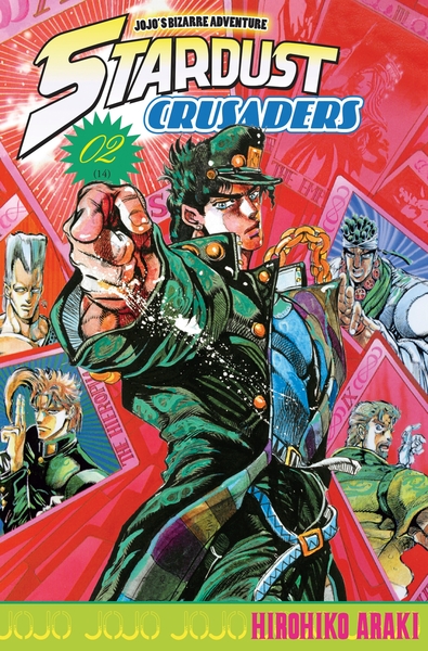Jojo's - Stardust Crusaders T02 (9782759509423-front-cover)