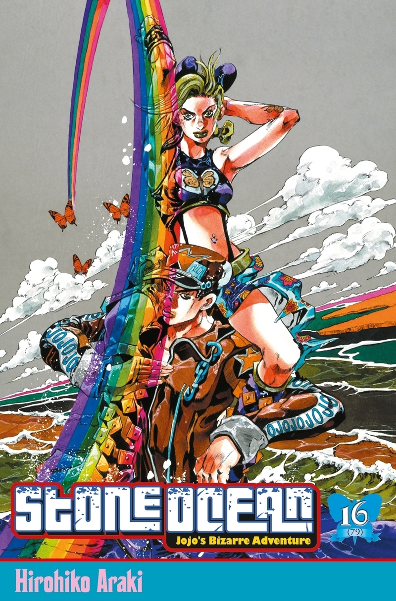 Jojo's - Stone ocean T16 (9782759505210-front-cover)