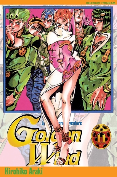 Jojo's - Golden Wind T11 (9782759501304-front-cover)