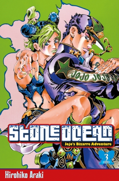 Jojo's - Stone ocean T03 (9782759505081-front-cover)