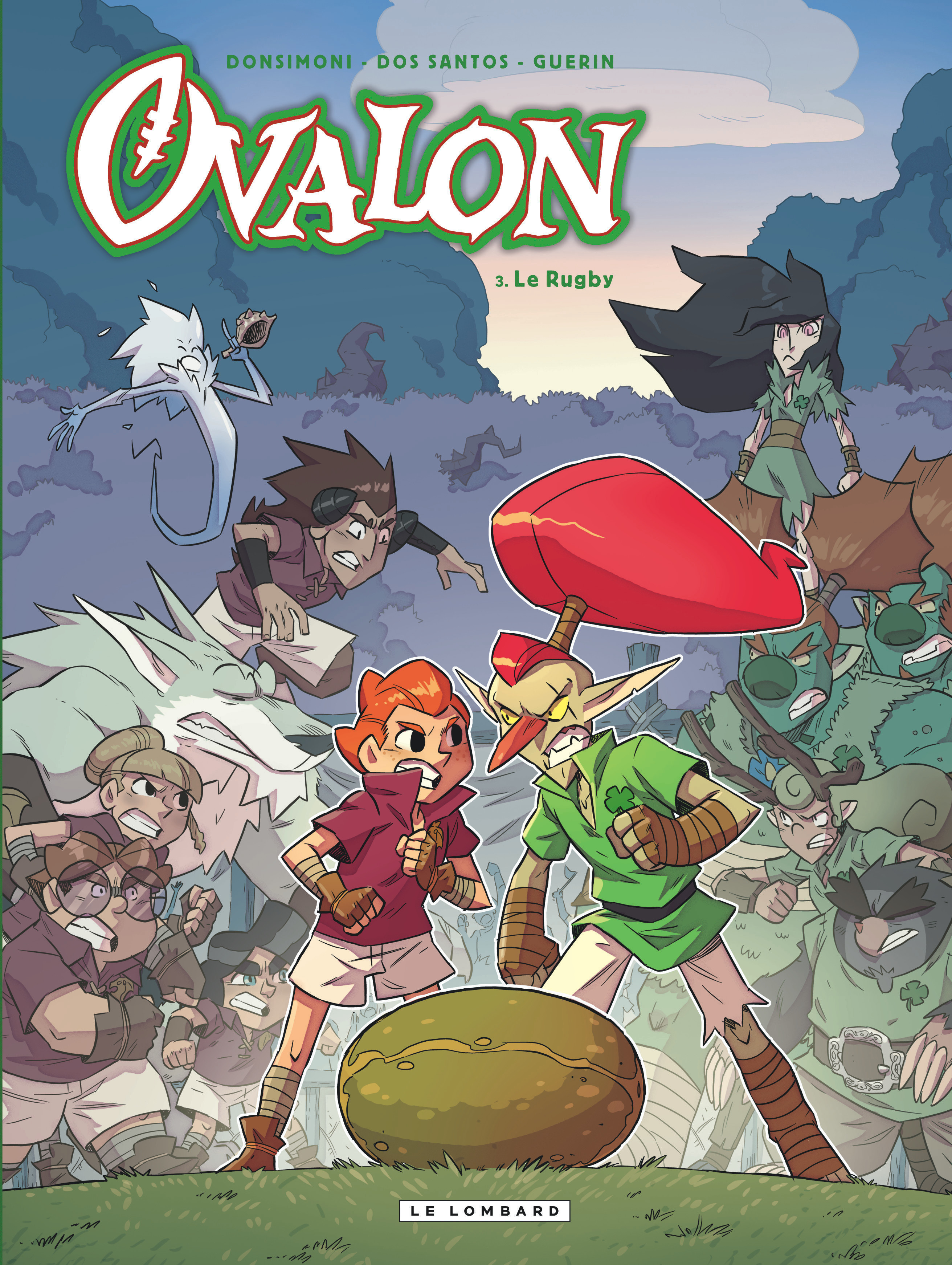 Ovalon - Tome 3 - Le Rugby (9782803637058-front-cover)