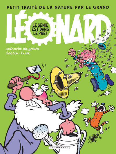 Léonard - Compilation - Tome 3 - Le génie est dans le pré ! (9782803635078-front-cover)