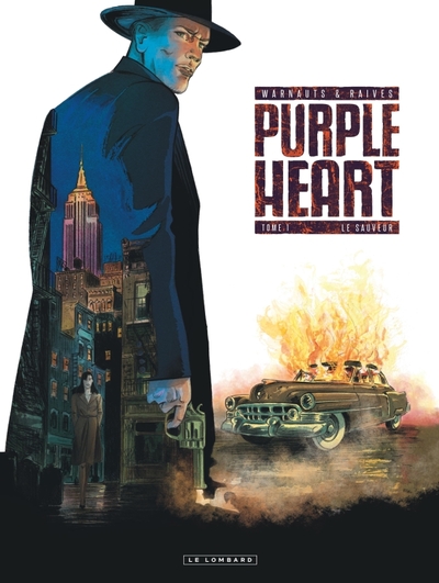 Purple Heart - Tome 1 - Le Sauveur (9782803675593-front-cover)