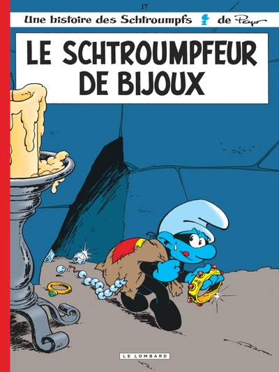 Les Schtroumpfs Lombard - Tome 17 - Le Schtroumpfeur de bijoux (9782803610983-front-cover)