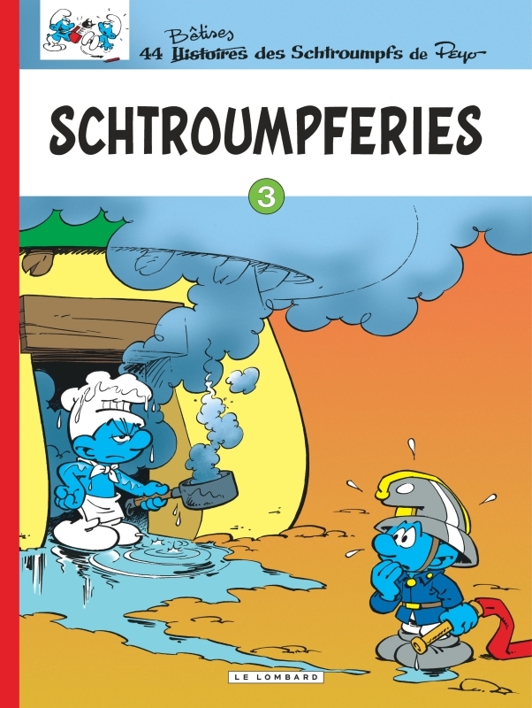 Schtroumpferies - Tome 3 - Schtroumpferies T3 (9782803612970-front-cover)