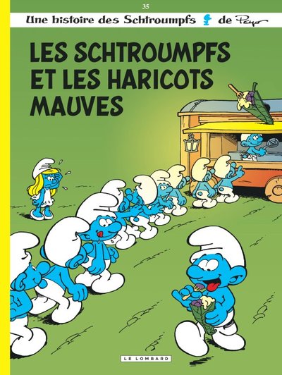 Les Schtroumpfs Lombard - Tome 35 - Les Schtroumpfs et les haricots mauves (9782803671144-front-cover)