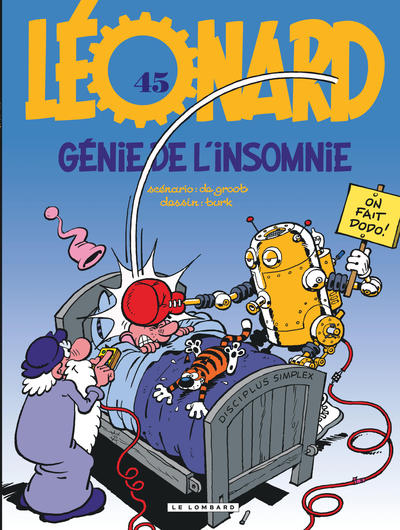 Léonard - Tome 45 - Génie de l'insomnie (9782803634125-front-cover)