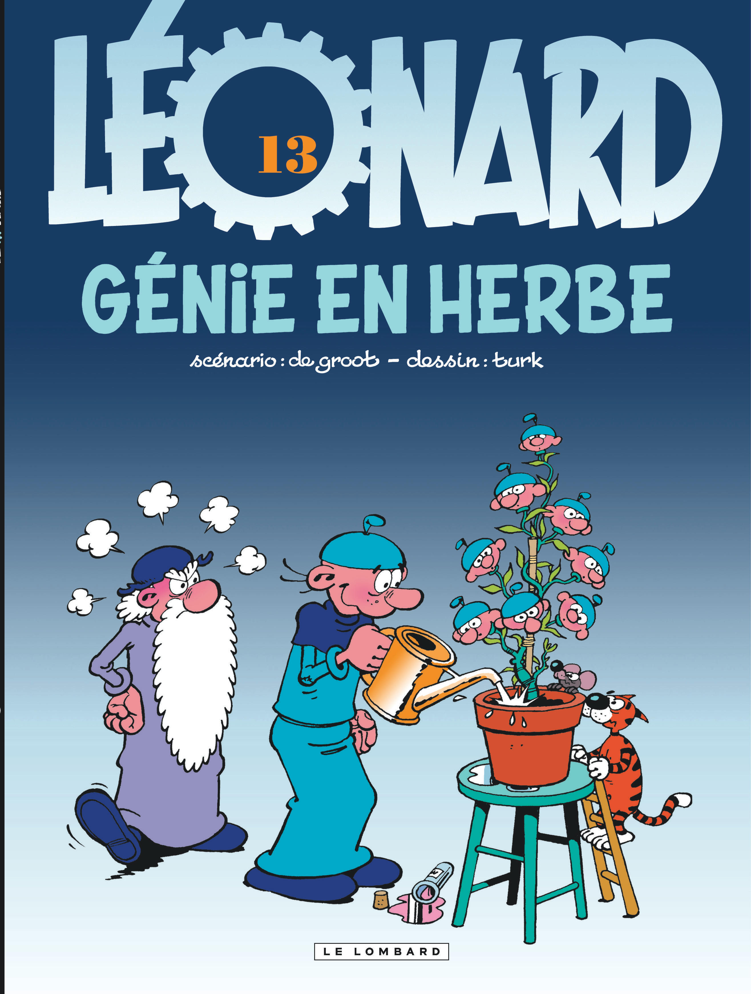 Léonard - Tome 13 - Génie en herbe (9782803617111-front-cover)