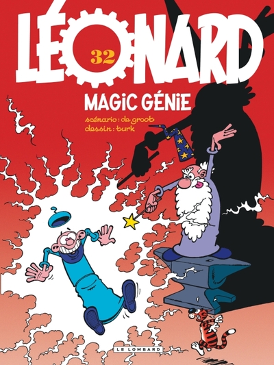 Léonard - Tome 32 - Magic Génie (9782803617449-front-cover)
