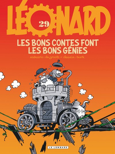 Léonard - Tome 29 - Les Bons contes font les bons génies (9782803617388-front-cover)