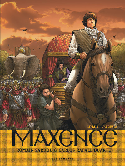 Maxence - Tome 2 - L'Augusta (9782803635726-front-cover)