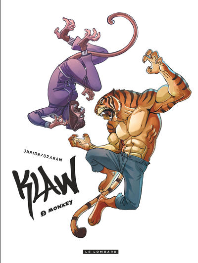 Klaw - Tome 5 - Monkey (9782803635658-front-cover)