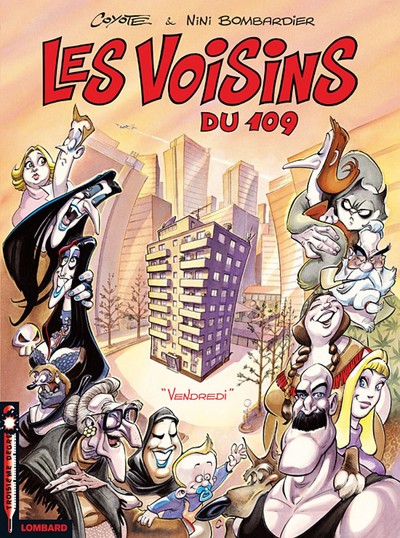 Les Voisins du 109  - Tome 1 - Vendredi (9782803621705-front-cover)