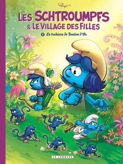 Les Schtroumpfs et le village des filles - Tome 2 - La Trahison de Bouton d'Or (9782803673223-front-cover)