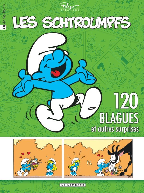 Schtroumpfs (120 Blagues) - Tome 5 (9782803628520-front-cover)