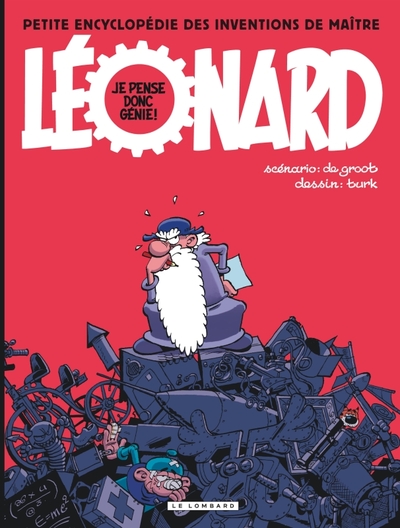 Léonard - Compilation - Tome 2 - Je pense donc génie (9782803625840-front-cover)