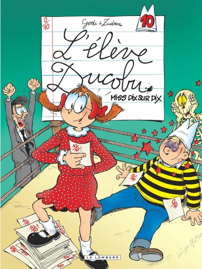 Ducobu  - Tome 10 - Miss dix sur dix (9782803619672-front-cover)