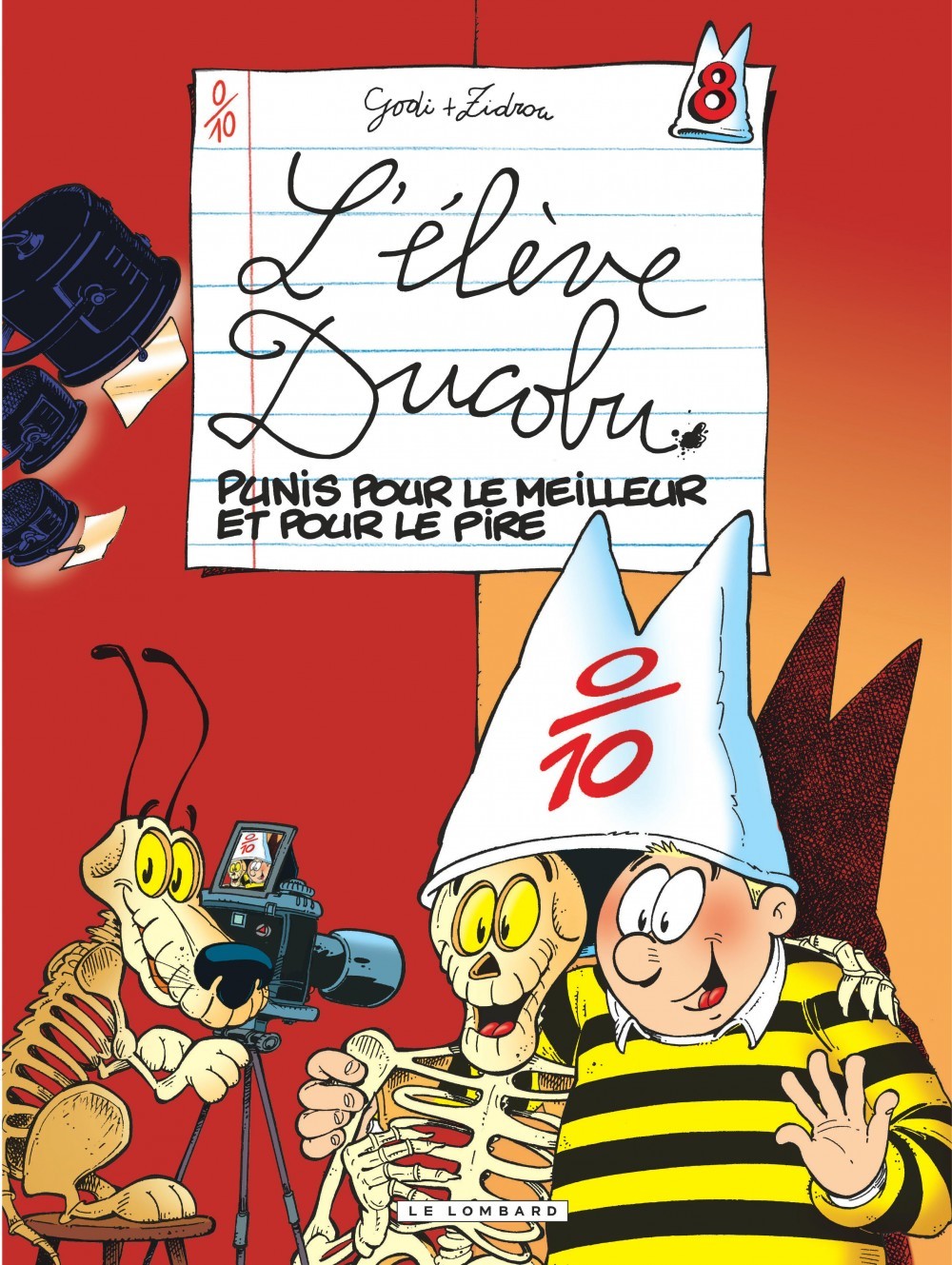 Ducobu  - Tome 8 - Punis pour le meilleur et pour le pire (9782803617517-front-cover)