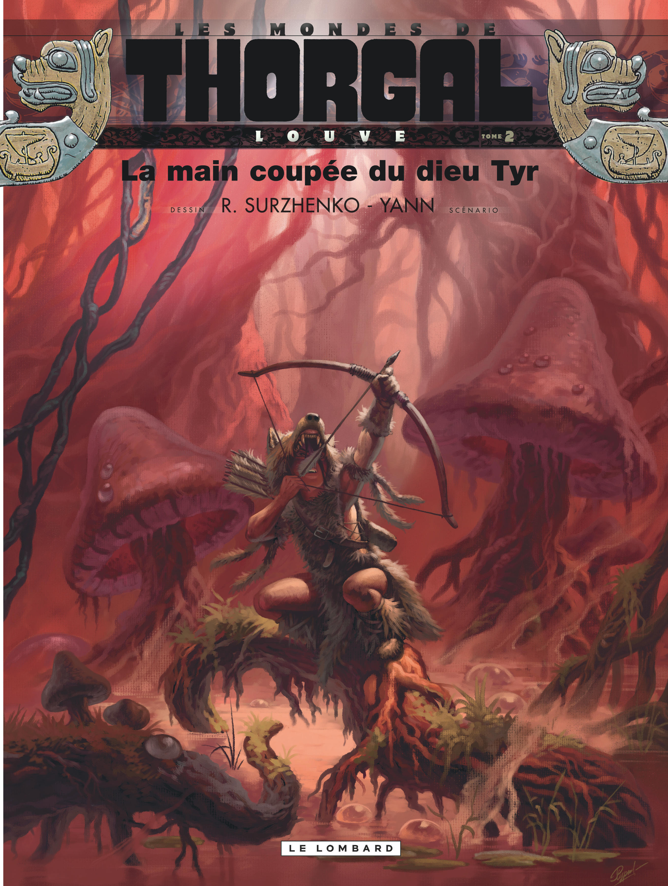 Louve  - Tome 2 - La Main coupée du dieu Tyr (9782803631032-front-cover)