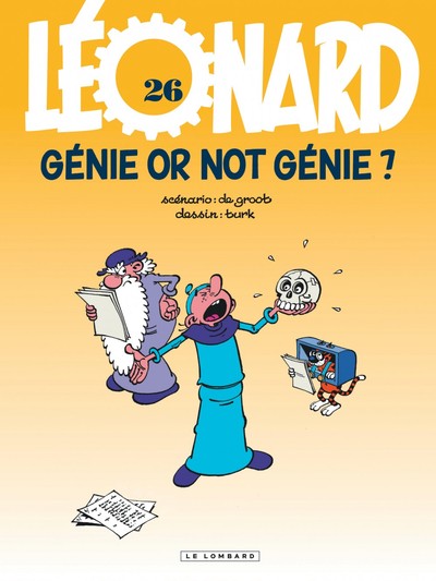 Léonard - Tome 26 - Génie or not génie ? (9782803617241-front-cover)