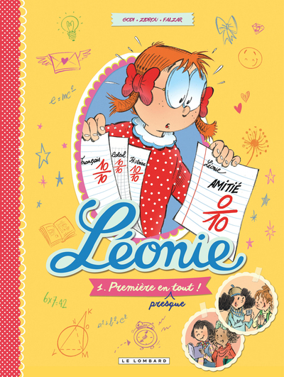 Léonie - Tome 1 - Première en (presque) tout! (9782803670598-front-cover)