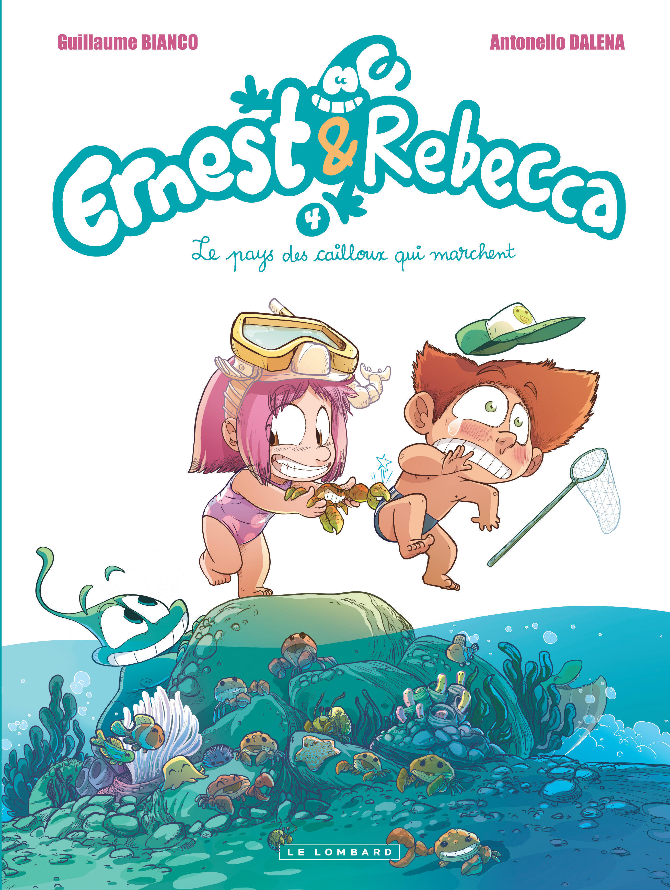 Ernest & Rebecca - Tome 4 - Le Pays des cailloux qui marchent (9782803628261-front-cover)