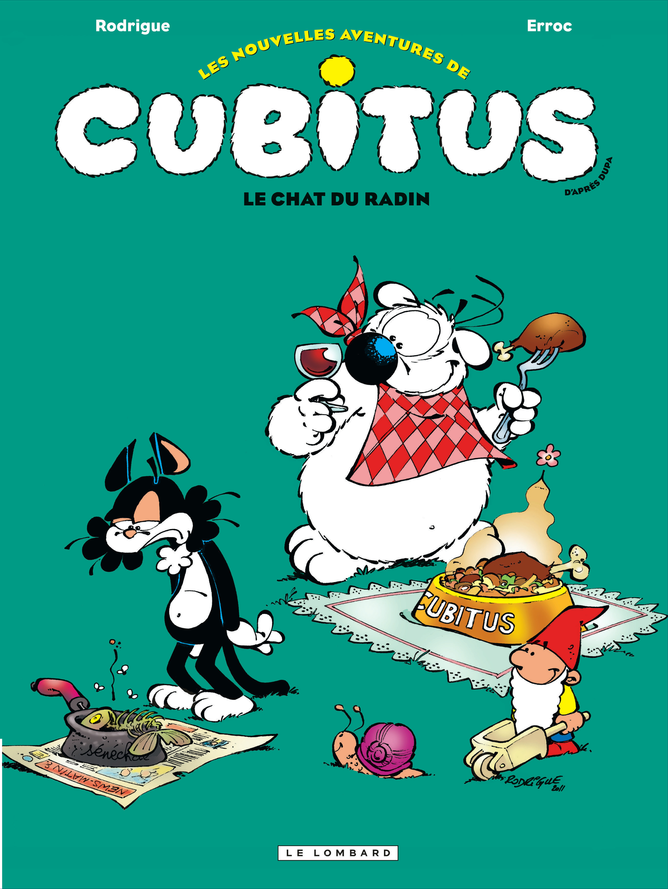 Les Nouvelles aventures de Cubitus - Tome 7 - Le Chat du radin (9782803629558-front-cover)