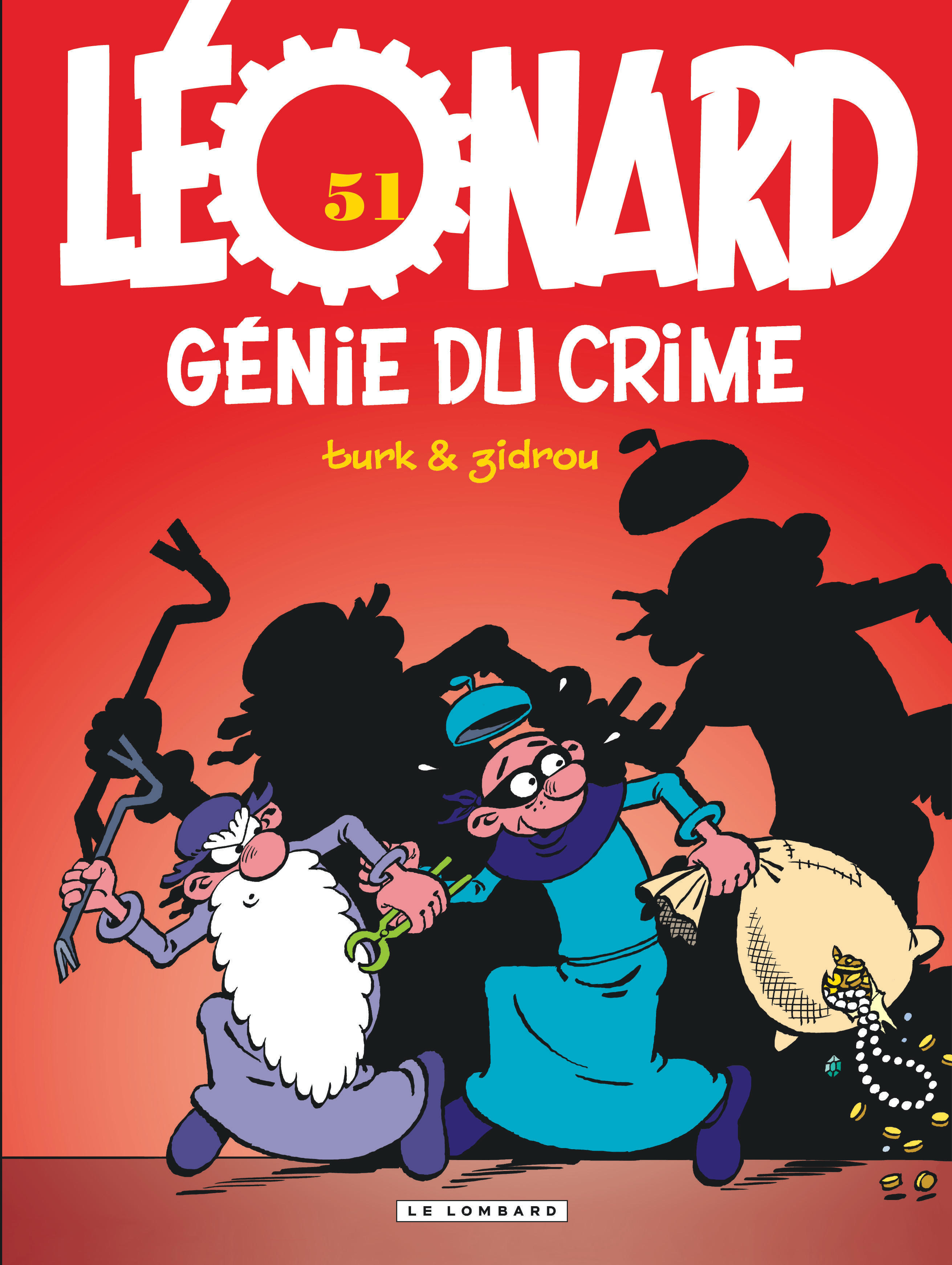 Léonard - Tome 51 - Génie du crime (9782803674657-front-cover)