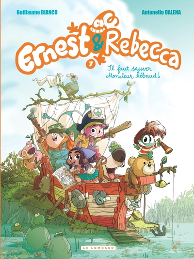 Ernest & Rebecca - Tome 7 - Il faut sauver Monsieur Rébaud ! (9782803635139-front-cover)