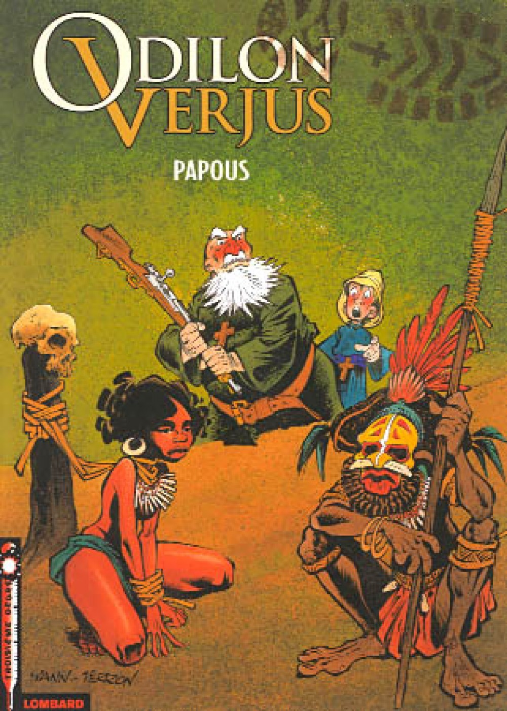 Les Exploits d'Odilon Verjus  - Tome 1 - Papous (9782803616725-front-cover)